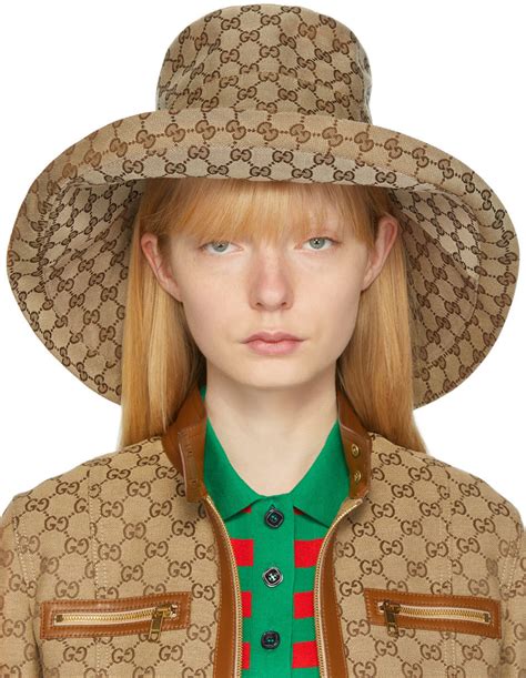 gucci large-brim sun hat|gucci hat nordstrom.